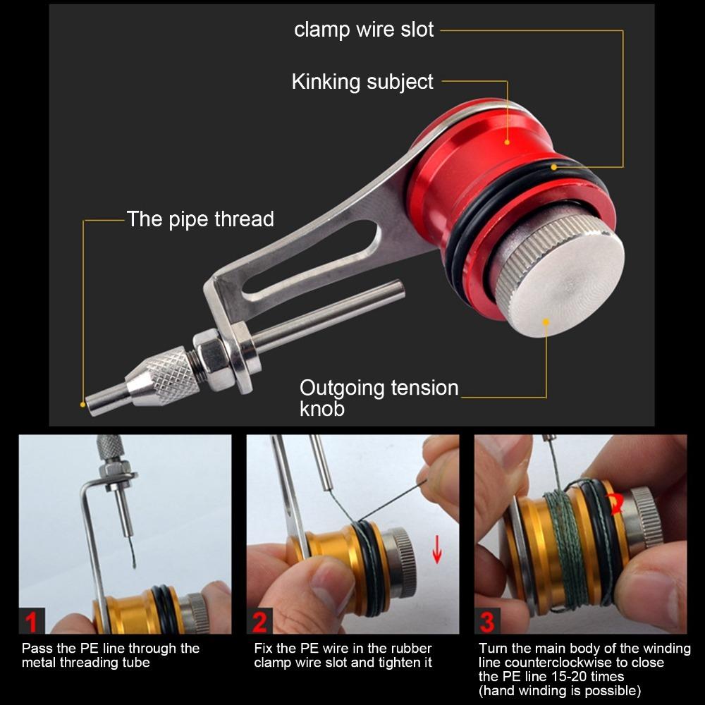 Lightweight Fishing Bobbin Knotter Adjustable Resist Fishing Knotting Kit  Fly Fishing