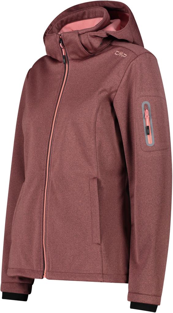 Куртка CMP Softshell Jacket Zip Hood Women (39A5006M) Woman (39A5006M) darker orchidea mel