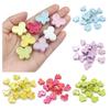 Bracelet 5Pcs Necklace Fashion DIY Acrylic Butterfly Loose Beads UV Dazzle Jewelry Accessories Handmade Materials