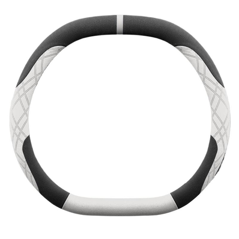 Leather Car Steering Wheel Cover for Lincoln Nautilus 2024 2025 2026 Accessories G8
