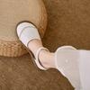 Retro Handmade Genuine Leather Flats Sandals Summer Casual Versatile Comfortable Soft Sole Women's Shoes