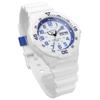 Casio Стандартные кварцевые часы MRW-200HC-7B2V Мужские Глянцевый белый x Синий (Импортный)