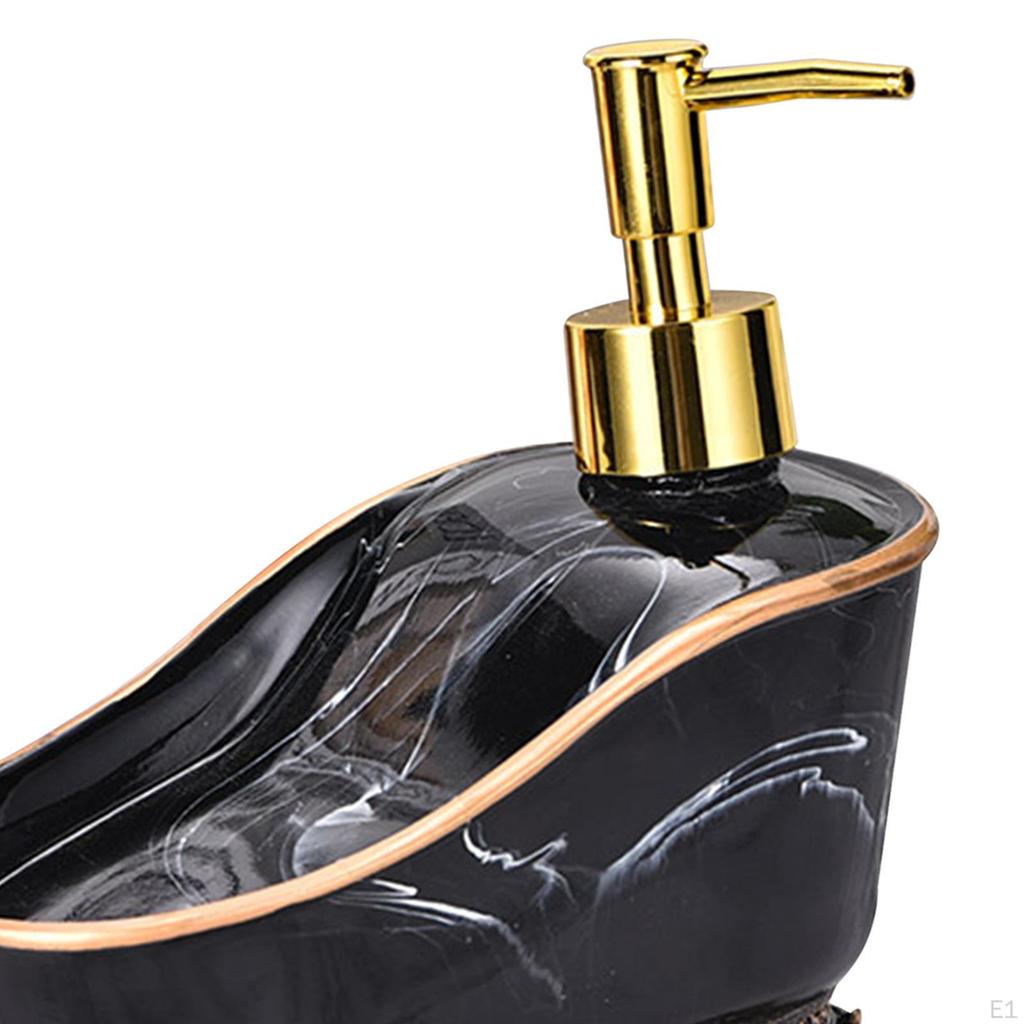 Дозатор для жидкого мыла, контейнер для мытья рук, смола, 1 шт., лосьон с помпой, шампунь