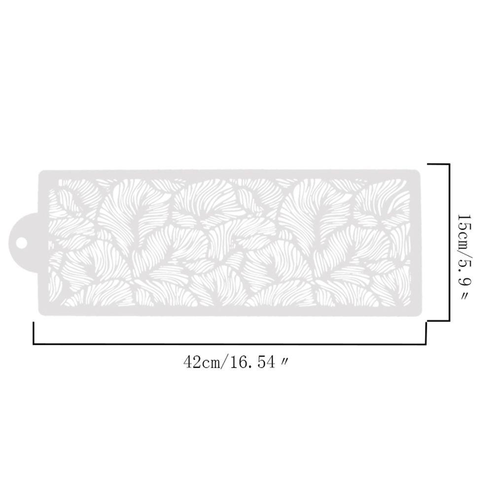 Изготовление шаблона «Перо павлина» для DIY, Инструменты для украшения торта, Форма для мастики, Трафарет для рисования, Кружевная форма