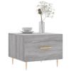 VidaXL Table basse Sonoma gris 50x50x40 cm Bois d'ingénierie 829376
