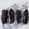 Новые милые туфли бабушки из микрофибры, материал, стиль колледжа Пекина, аутентичная форменная обувь, лето, новинка