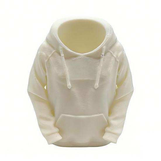 Креативный держатель для ручек Уникальный дизайн толстовки 3D-печатный настольный органайзер для ручек, карандашей, линеек, ножниц Просторное настольное хранение Офис, Школа