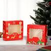 Cup Cupcake Christmas Gift Box Christmas Cardboard Cake Boxes Gift Wrapping Box Cake Packaging Box