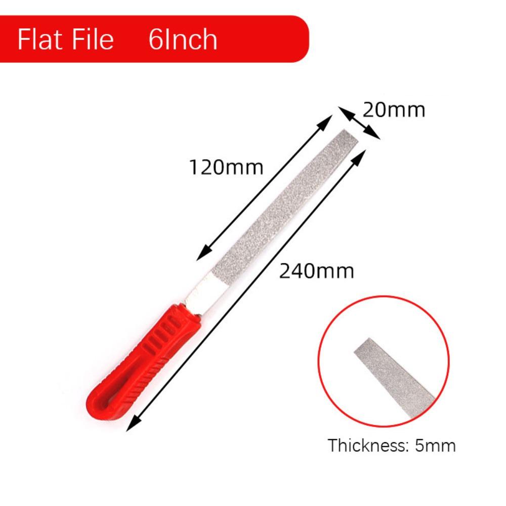 Плоский/полукруглый/треугольный/квадратный/круглый напильник для заточки ручного инструмента полировальный напильник шлифовальный напильник