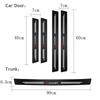 AXSR8 Carbon Fiber Protective Film for Citroen DS SPIRIT DS5 DS6 DS3 DS4 DS7 C3 Elysee Car Door Sill Scuff Plate Sticker Accessories