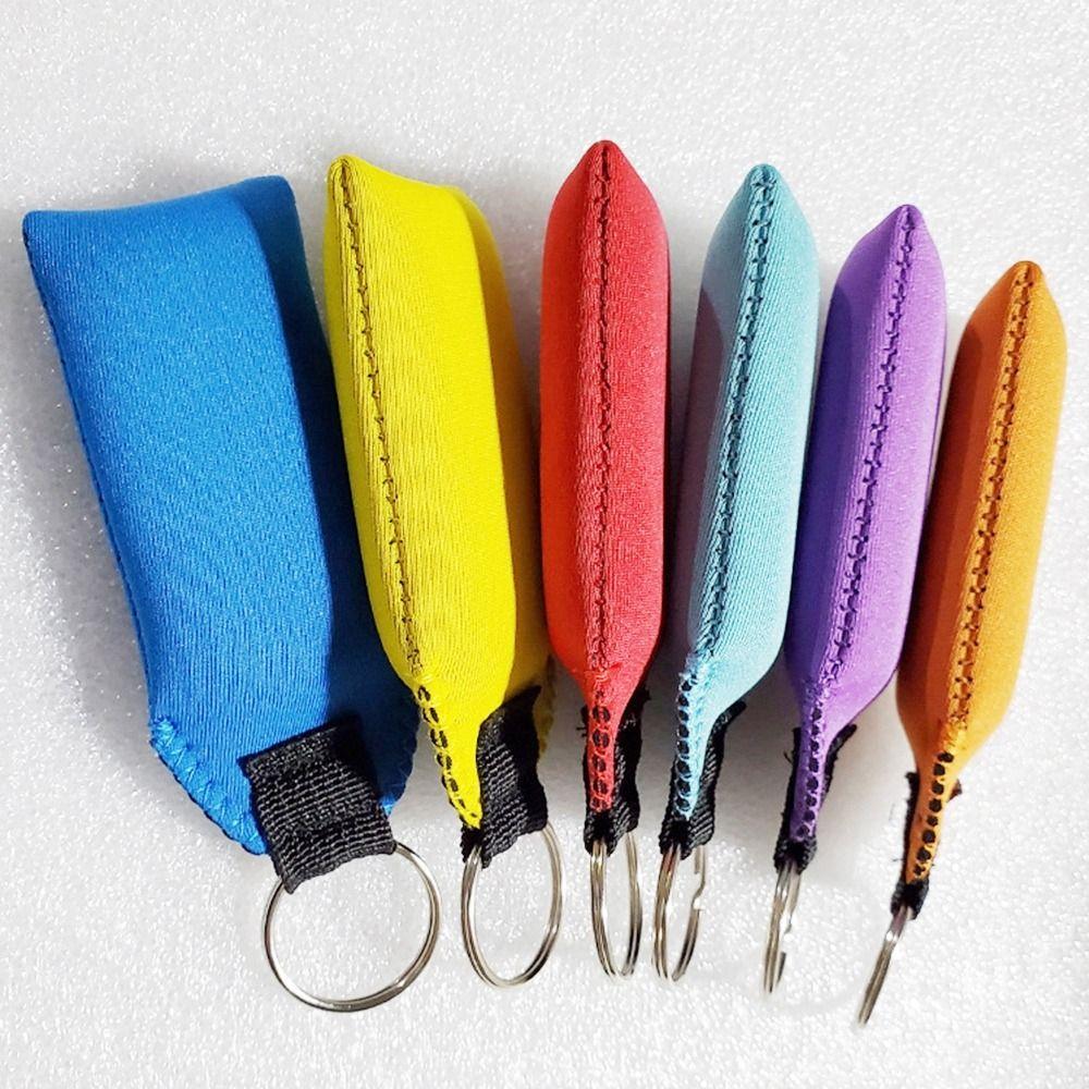 Accessories for Swimming Water Sport Float Key Ring Floating Keychain Buoyant Key Fob Boat Keychain