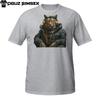 Streetwear Tiger T-Shirt – Cool Urban Headphones Jungle Cat Tee