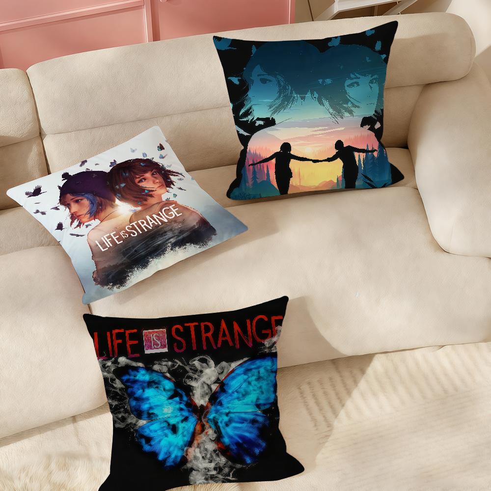 Life Is SStrange Adventure Game Movie Pillow Case Suitable For Bedrooms Living Rooms Cars Home Decoration