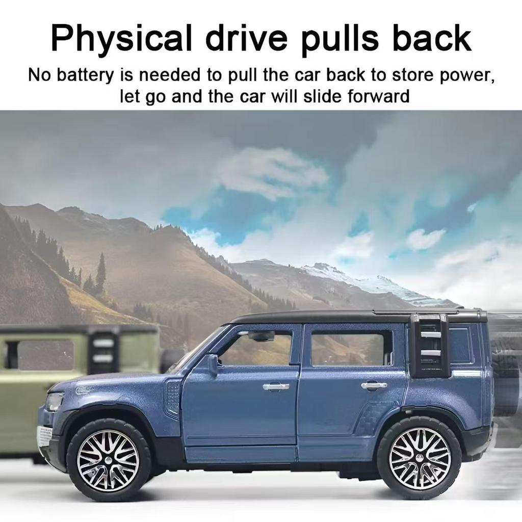 Металлическая игрушечная модель автомобиля внедорожник