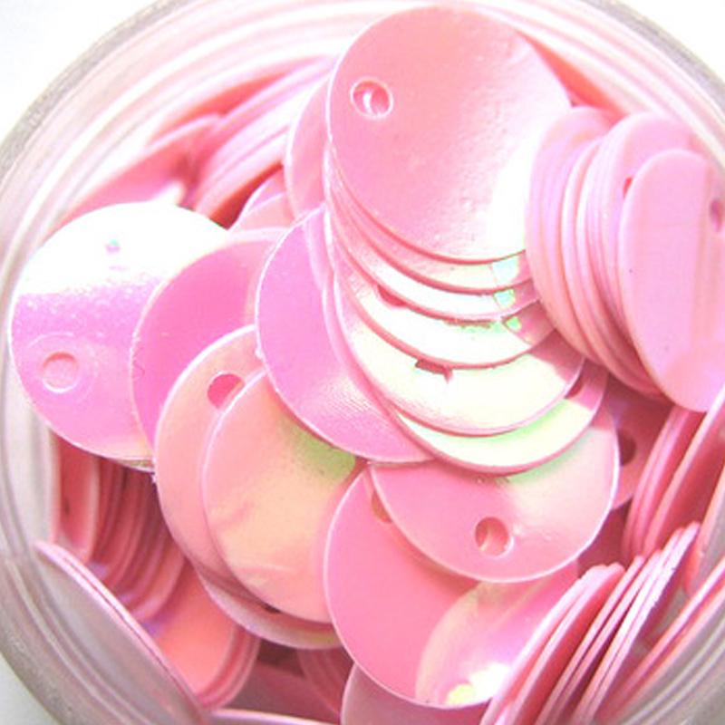 Круглые свободные 16 мм синие блестящие пайетки для шитья, аксессуары для рукоделия с блестками