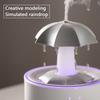 Rotating Umbrella Droplet Humidifier,Home Use with Large Fog, Desktop, Colorful Lighting,Aromatherapy Machine,Remote Control,No Aromatherapy Included