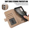 For Samsung Galaxy A15 5G/4G Leather Case with Card Holder, Straps, Shockproof Wallet Phone Cover