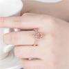 Women's Diamond Ring Gold Diamond Pear Shape Promise Rings Size 5-10