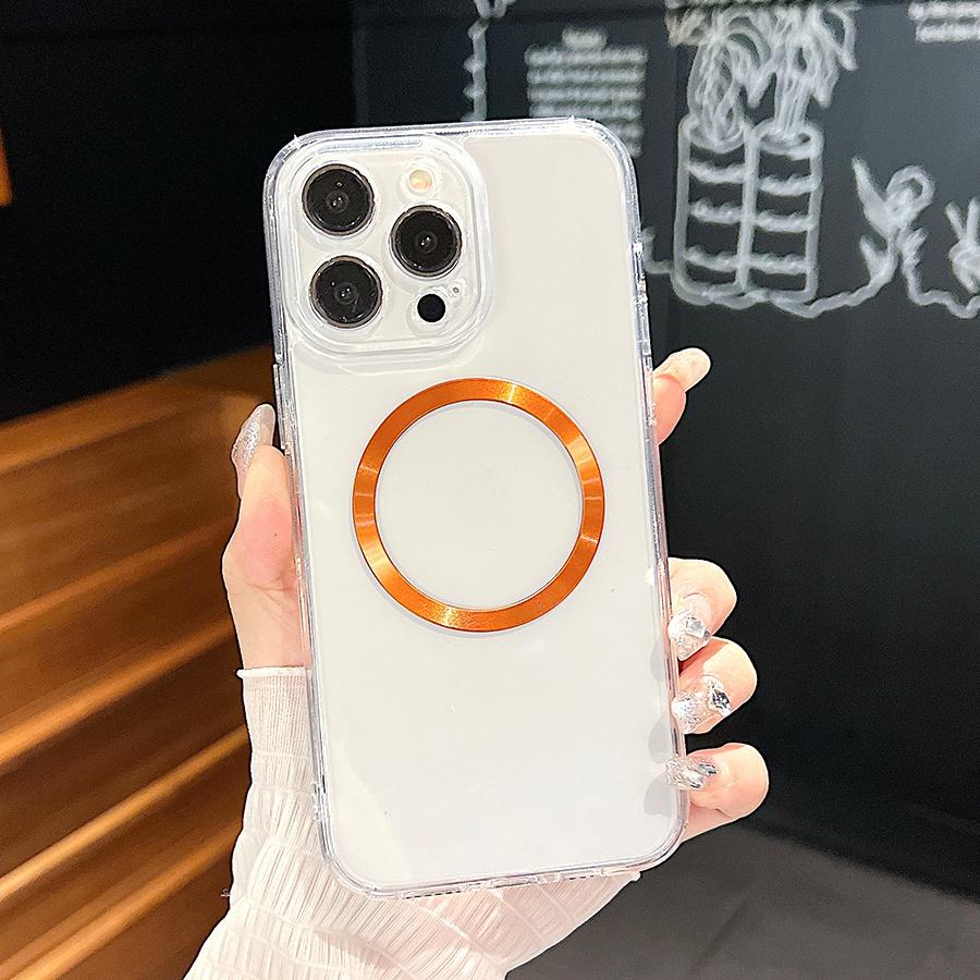 Роскошный чехол для телефона с металлическим кольцом и текстурой CD для iPhone 16 Pro Max 15 Plus 14 13 12 11 XR XS MAX, противоударный прозрачный бампер