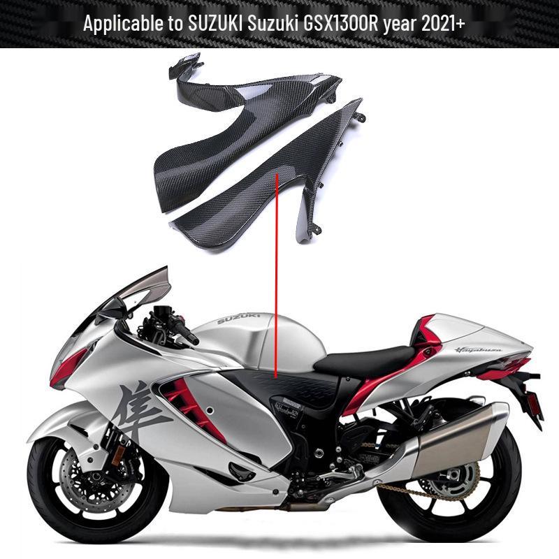 Полный комплект карбоновых обтекателей и крыла для мотоцикла Suzuki GSX1300R Hayabusa