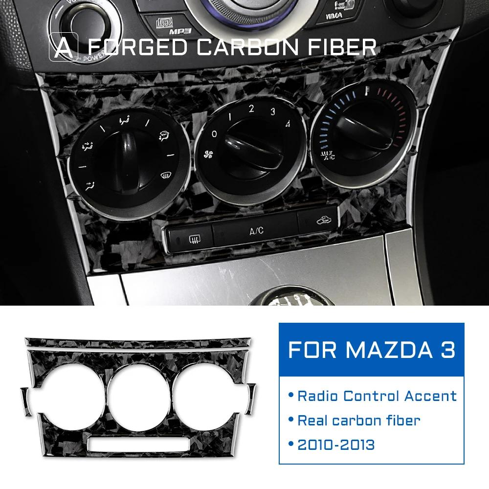 Carbon Fiber Radio Panel Sticker for Mazda 3 2010-2013 Interior Accessories