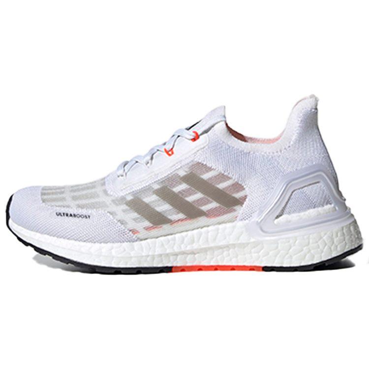 adidas ULT J Плетеные дышащие низкие кроссовки для бега Белый Черный Красный Подростковые EG4821