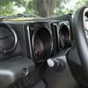  Декоративные наклейки на приборную панель автомобиля из АБС-пластика для Suzuki Jimny 2019, аксессуары для интерьера с принтом из углеродного волокна