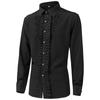 Halloween Men's Pleated Shirt Clothing Steampunk Top