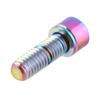   Alloy   Tapered   Screw With Washer For Mountain Bike(colorfulCelsiusM6x16)