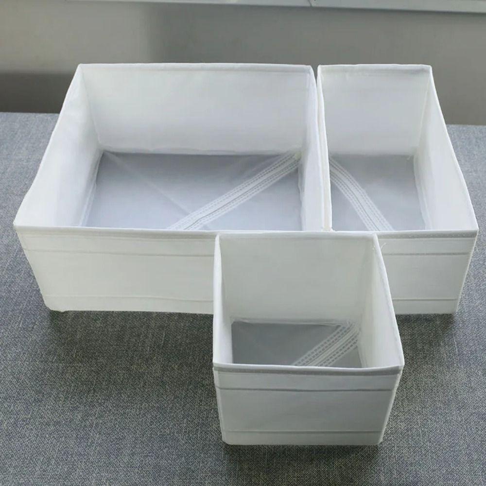 Foldable Closet Organizer Fabric Art Box Storage Cabinets Fashion Closet Organizer Boxes  Clothes