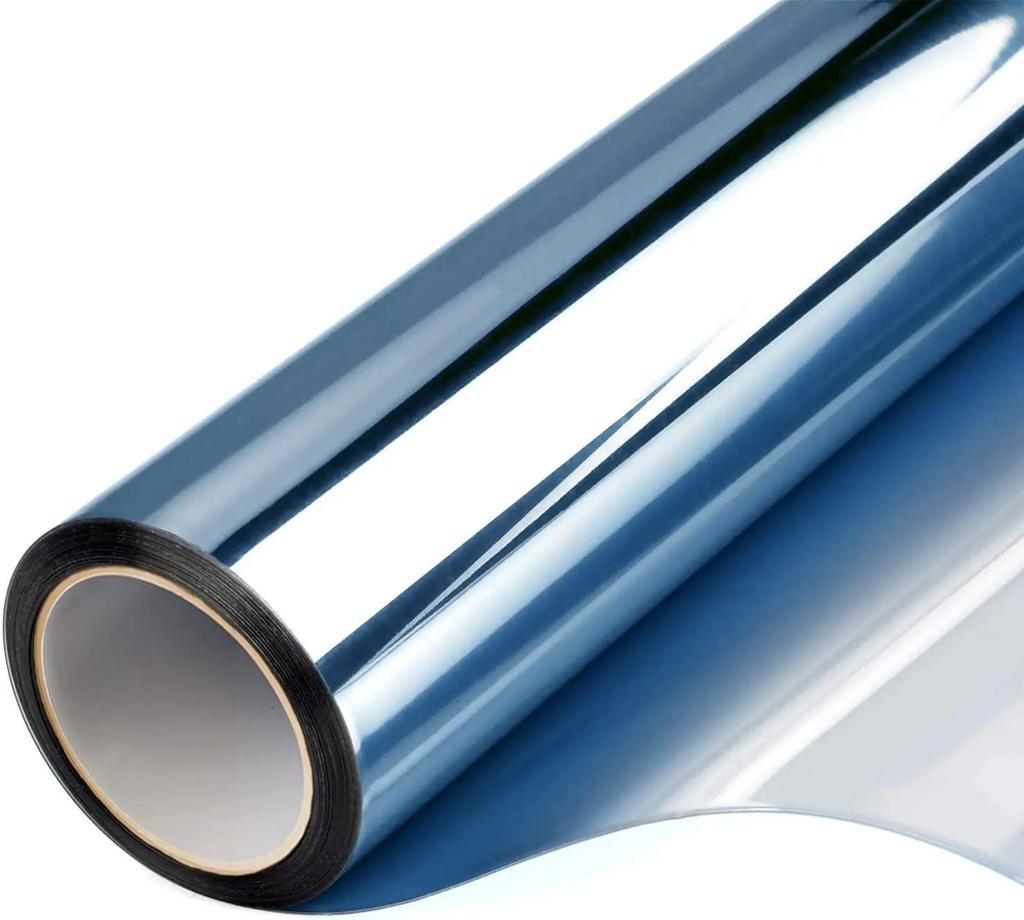 Зеркальная пленка для приватности, самоклеящаяся виниловая пленка для стеклянных окон, витражное стекло, тонировочная пленка для окон с защитой от взгляда