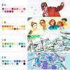 Arrtx OROS Alcohol Markers, 80 Colors, Brush and Chisel Tips