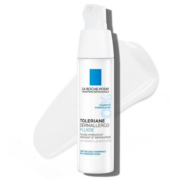 La Roche-Posay Tolerien Derm Allergo Fluid Cream 40ml + Tolerien Derm Allergo Cream 2ml + Tolerien Derm Allergo Fluid 1.5ml, 1 Set