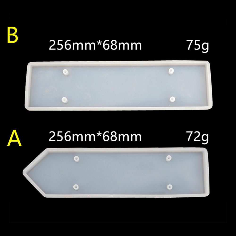 1 комплект из прозрачного силикона, самодельные указатели, приветственные карточки, эпоксидная смола, форма для дверного номерного знака R