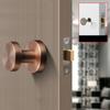 Flat Corner Invisible Door Lock Multi Color Rust Proof