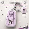Cartoon Asian Dragon Car Key Cover for Toyota Levin, Camry, and Corolla