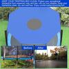 Тент-навес для батута Защита от солнца Тент для батута Защита от солнца Тент Брезент Пыленепроницаемый Защита уличного батута