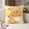 Cute Cartoon B-Butterbear Pillow Case Suitable For Bedrooms Living Rooms Cars Home Decoration