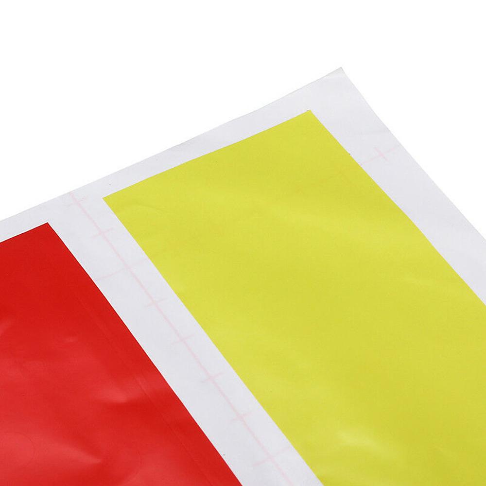 Germany Flag Car Sticker Black+Red+Yellow 3 Stripes Bumper Grid Rear View Mirror Reflective Decal Weatherproof Car Accessories
