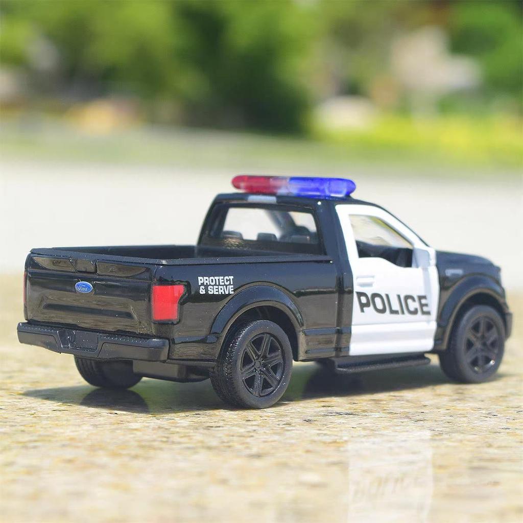 Ford F150 SVT Raptor 2018 Пикап Симулятор Литье под давлением и Игрушечные Транспортные Средства Машинка с инерционным механизмом и открывающимися дверями RMZ city 1:36 Коллекционных Моделей из Сплава