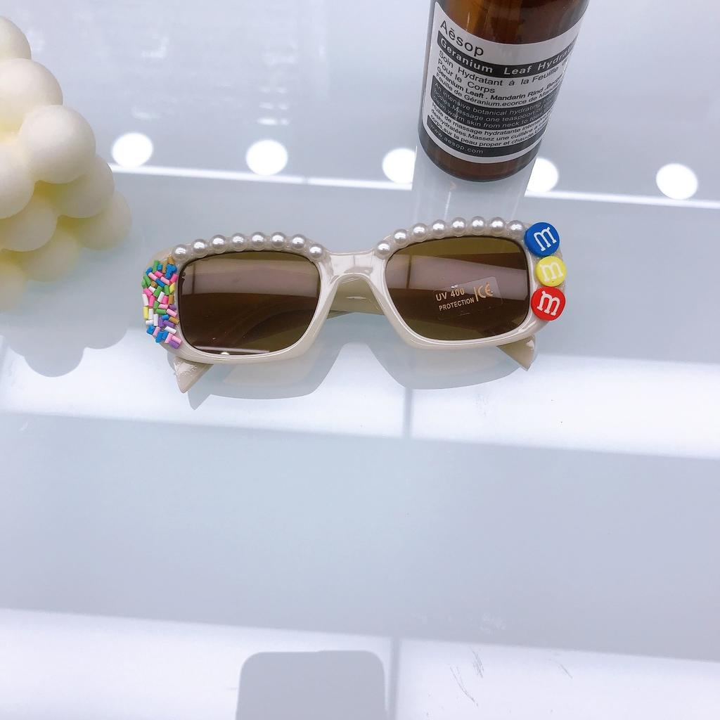 Модные детские солнцезащитные очки Сделай сам Детские солнцезащитные очки Солнцезащита Защита от УФ-лучей Очки интернет-знаменитости