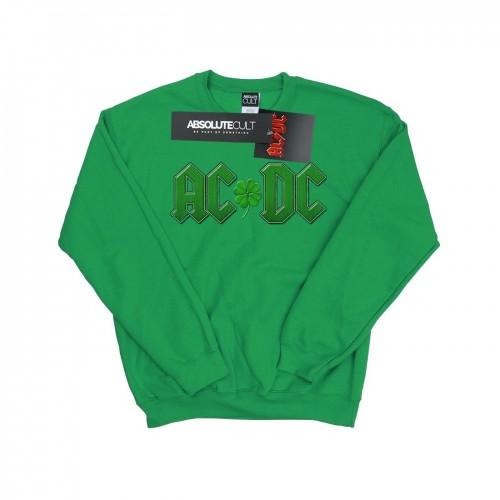 AC/DC Mens Shamrock Logo Sweatshirt
