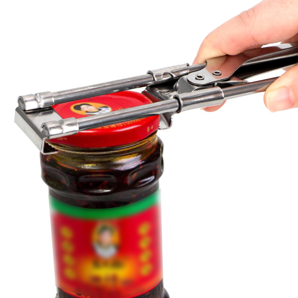 Профессиональный регулируемый открывалка для бутылок из нержавеющей стали ручной консервный нож гаджеты кухонные принадлежности