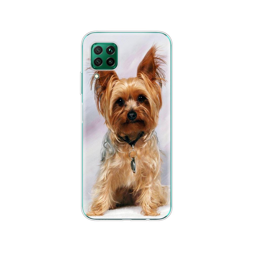 Чехол для huawei p40 lite E p40 pro P smart 2020, чехол для huawei Y5P Y6P Y7P Y8P Y6S Y9S NOVA 5T йоркширский терьер, щенок