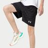 Under Armour Full Print Logo Elastic Breathable Training Shorts Men Bottoms Black 21500231-001