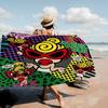 Японская мода Hysteric Mini Плед из микрофибры Быстросохнущие пляжные полотенца Большой размер с принтом Супервпитывающее полотенце-плед для бассейна