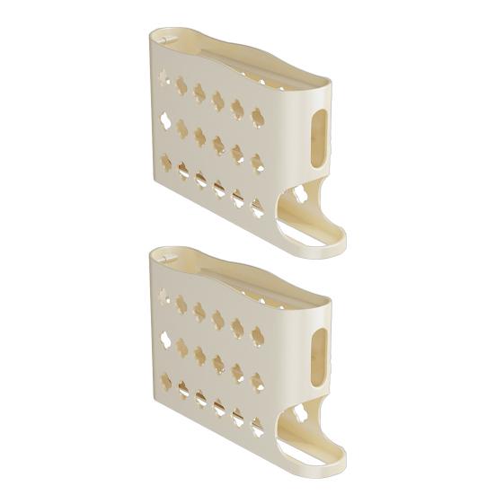 Подставка для яиц для холодильника, автоматический диспенсер для яиц, компактный 4-ярусный органайзер для яиц вмещает 30 яиц для хранения в холодильнике, на кухонной столешнице