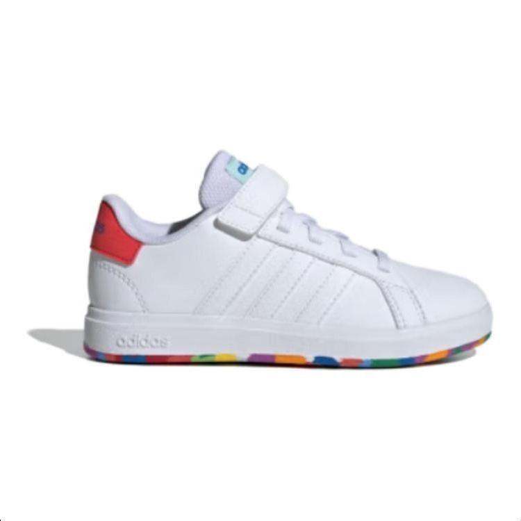 adidas Neo Grand Court 2.0 Удобные детские кроссовки с низким верхом Детские кроссовки Белый Красный ID0737