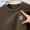 Мужская летняя футболка с коротким рукавом свободного кроя из чистого хлопка Jeanswest 2025