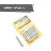 Набор из 7/10 шестигранных отверточных бит 1/4" шестигранный хвостовик 50 мм шестигранная головка отвертки биты для электроинструмента H2 H3 H4 H5 H6 H7 H8